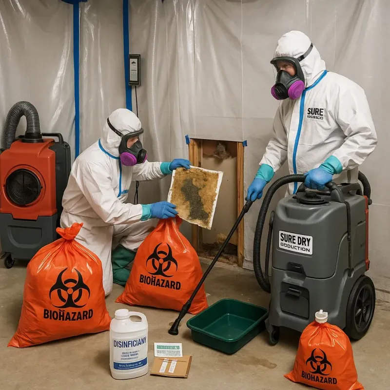 Contaminated Water Handling Protocols process in Ware, MA